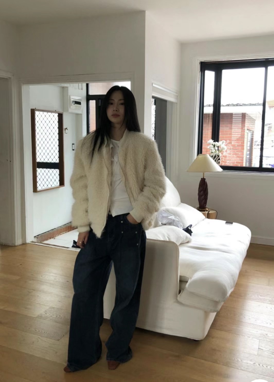 MONMOUTH東大門代購女士新款休閑推薦熱賣職業時尚24秋冬夾克MONMOUTH夾克