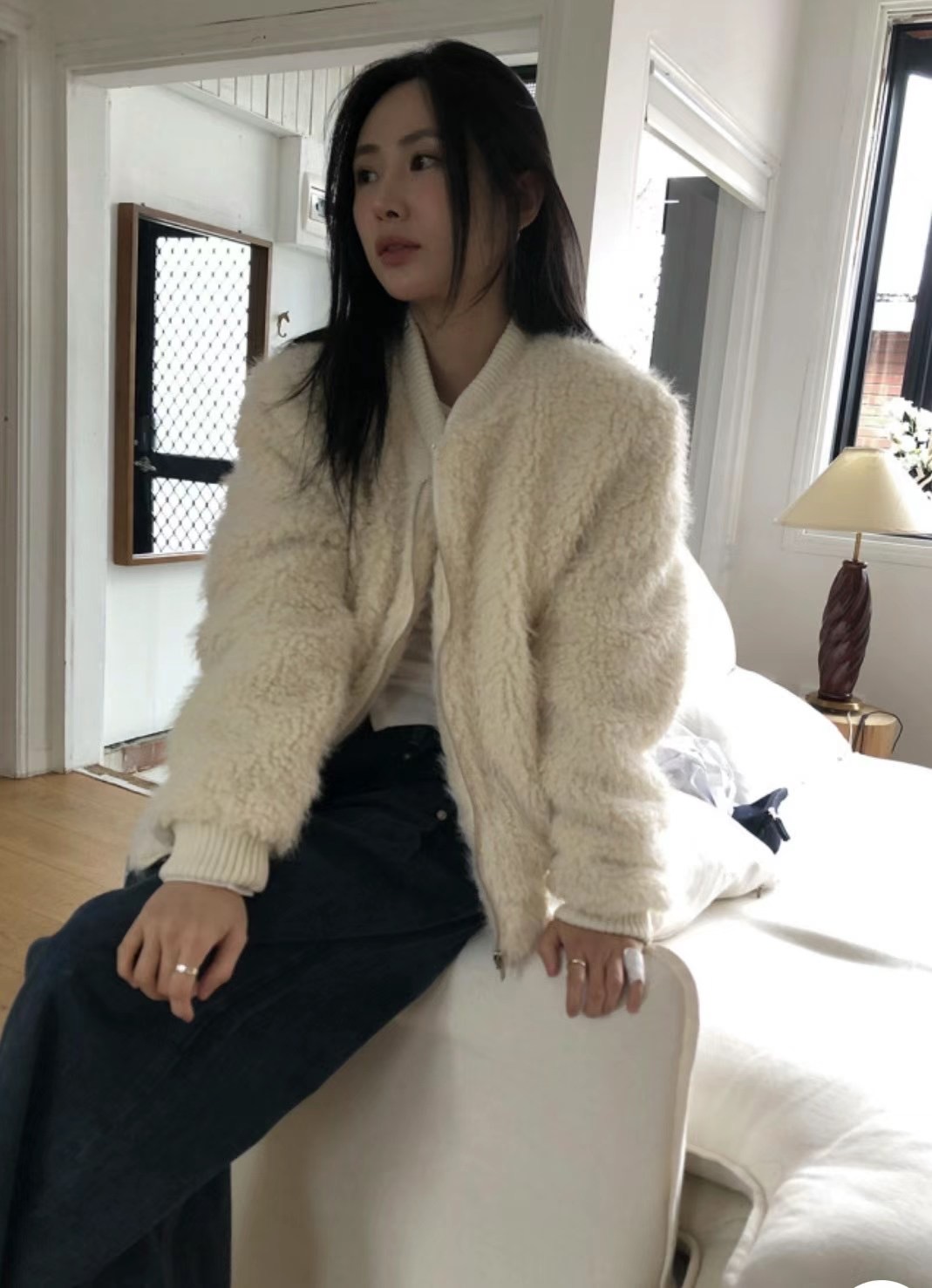 MONMOUTH東大門代購女士新款休閑推薦熱賣職業時尚24秋冬夾克MONMOUTH夾克圖色2