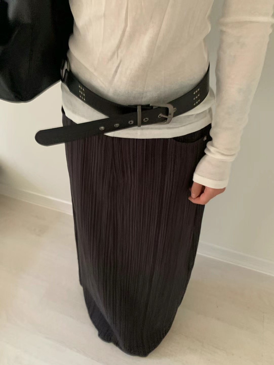 MONMOUTH東大門直郵女裝新款真品熱賣時尚人氣24秋冬推薦長裙MONMOUTH長裙