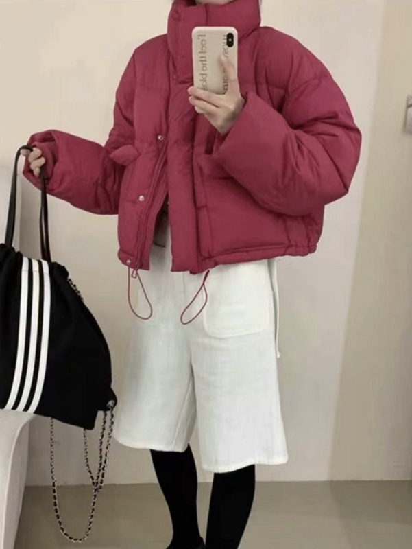 LIKE A東大門直郵女士新品熱賣職業人氣時尚真品短款棉服鴨LIKE A短款棉服