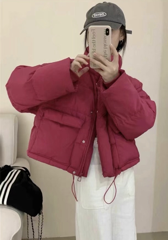 LIKE A東大門直郵女士新品熱賣職業人氣時尚真品短款棉服鴨LIKE A短款棉服圖色3