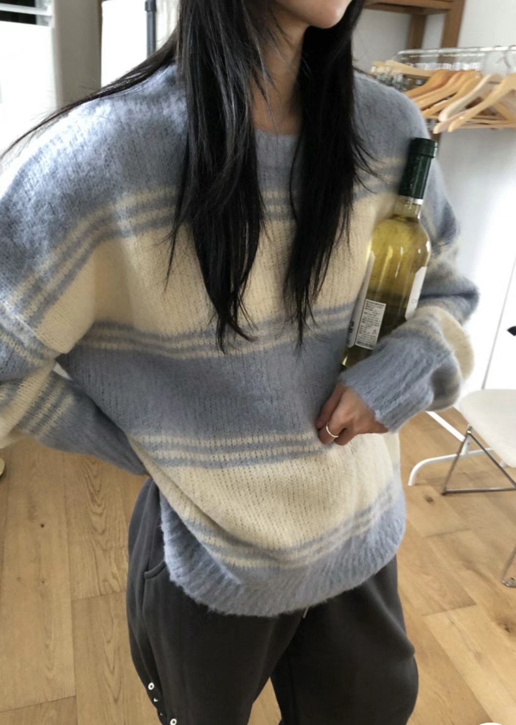 MONMOUTH東大門代購女裝新品人氣職業熱賣推薦休閑時尚毛衣MONMOUTH毛衣
