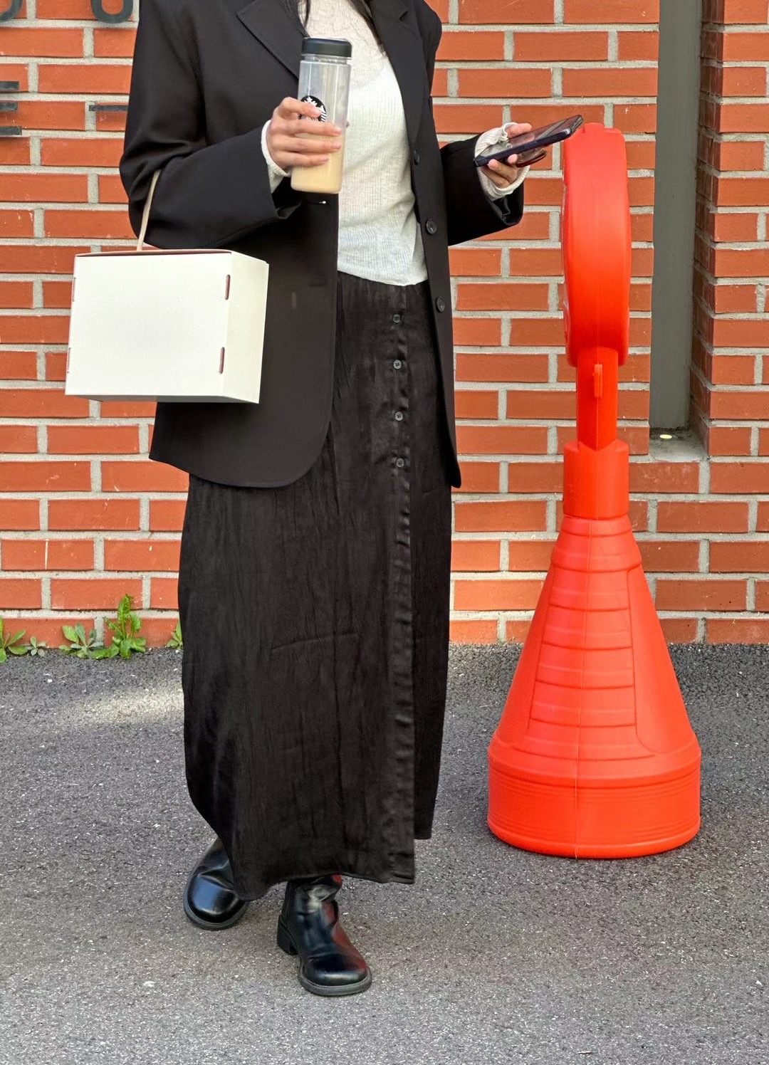 TOATEE東大門直郵女士新品推薦24秋冬熱賣職業真品休閑長裙TOATEE長裙