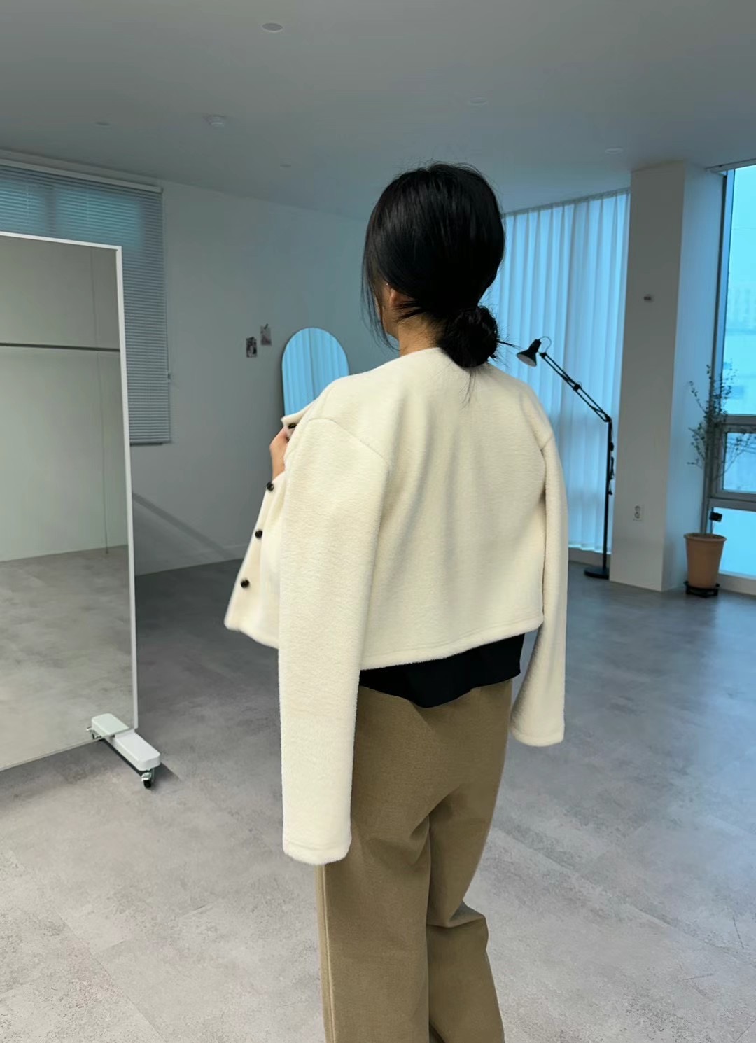 TOATEE東大門直郵女裝新品人氣熱賣24秋冬休閑夾克兔子開衫TOATEE夾克