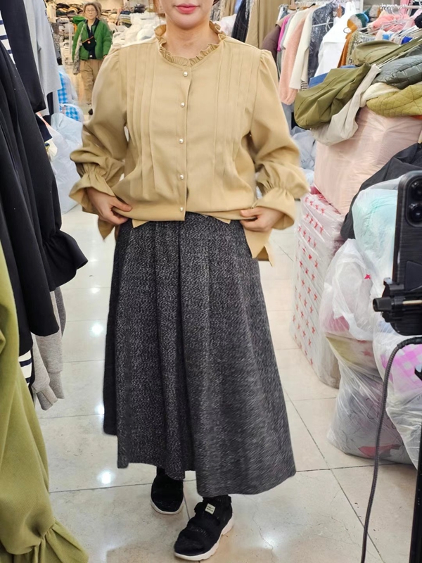 DODO東大門代購女裝新品職業熱賣時尚休閑人氣推薦長裙超長DODO長裙