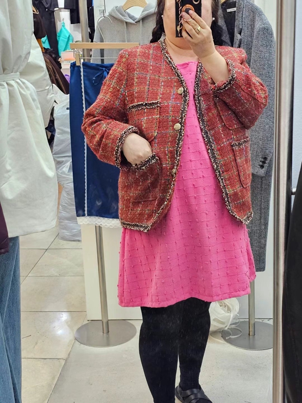 DODO東大門直郵女裝新品職業人氣推薦真品熱賣夾克花呢流蘇DODO夾克