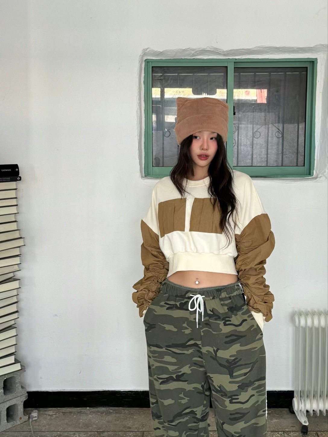GISELE韓國直郵女士新品真品職業熱賣人氣24秋冬推薦時尚衛衣GISELE衛衣