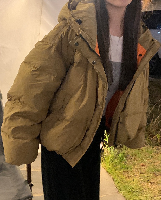BE_LLE韓國代購女士新品熱賣人氣時尚休閑短款羽絨服填充鵝絨BE_LLE短款羽絨服