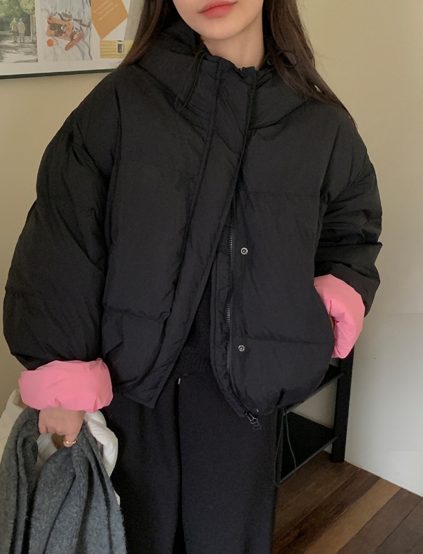 BE_LLE韓國代購女士新品熱賣人氣時尚休閑短款羽絨服填充鵝絨BE_LLE短款羽絨服圖色4