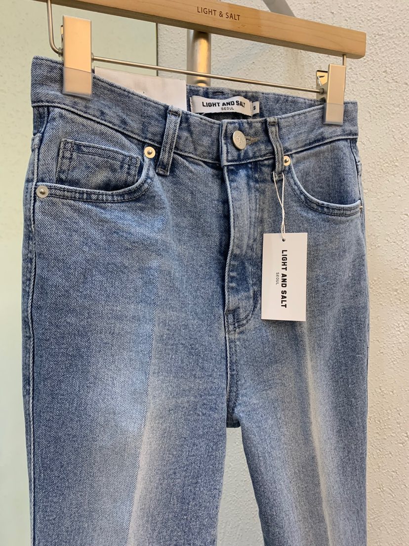LIGHT AND SALT東大門直郵女士新品職業人氣時尚熱賣牛仔褲LIGHT AND SALT牛仔褲