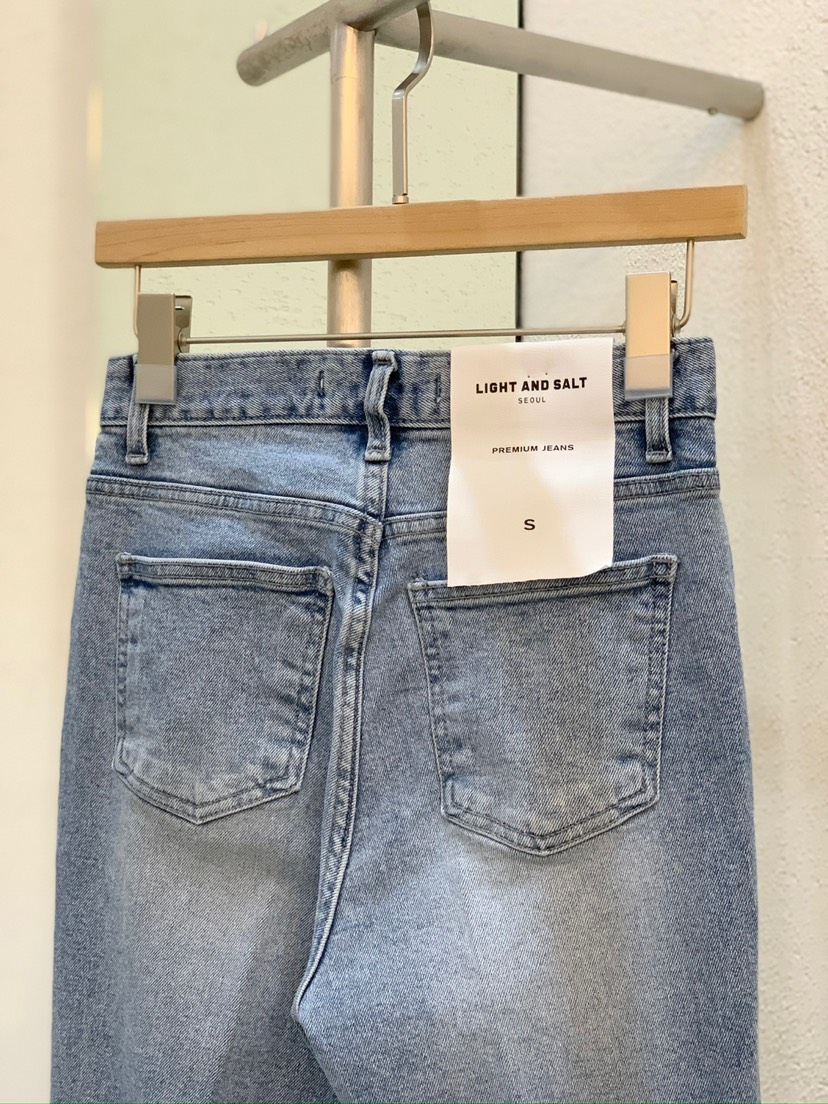 LIGHT AND SALT東大門直郵女士新品職業人氣時尚熱賣牛仔褲LIGHT AND SALT牛仔褲