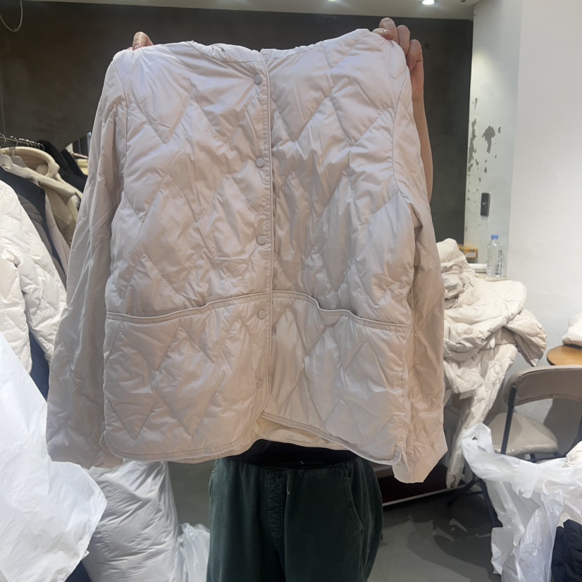 SIMPLE PARK/WMSTORY韓國直郵女裝新款推薦短款羽絨服兜帽絎縫SIMPLE PARK/WMSTORY短款羽絨服圖色2