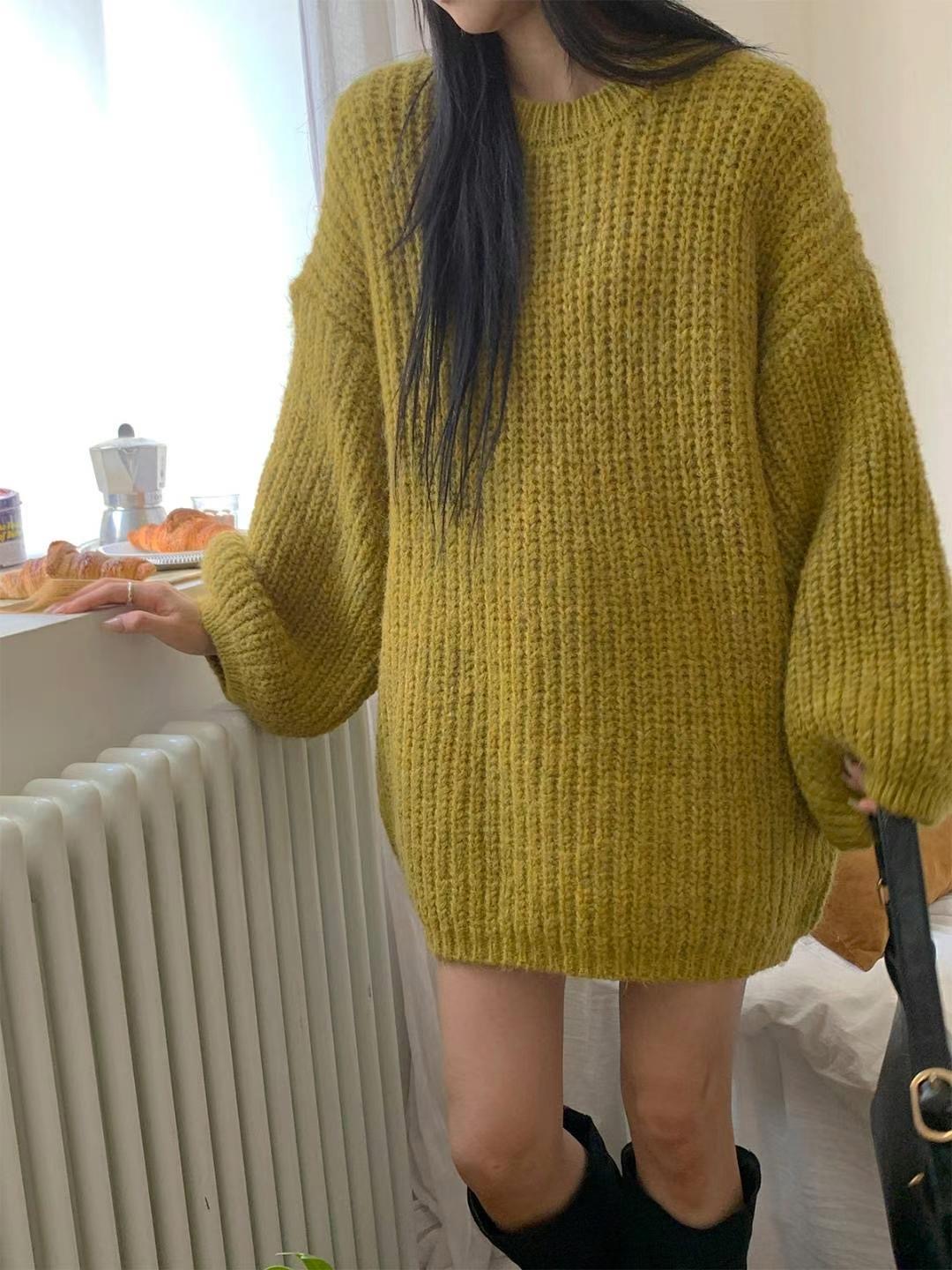 DKS08東大門代購女裝新款時尚推薦熱賣24秋冬職業針織衫羊駝毛DKS08針織衫