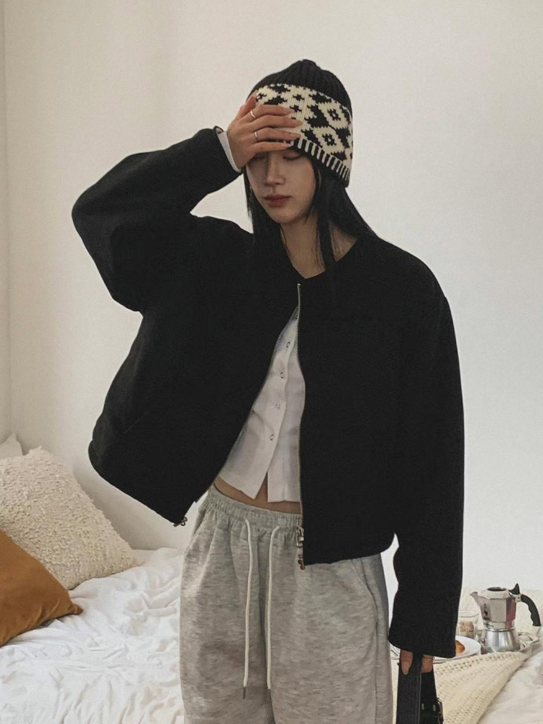 DKS08韓國直郵女士新款24秋冬時尚熱賣真品人氣推薦夾克填充DKS08夾克圖色5