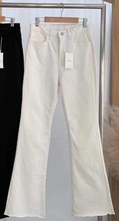 OH YEAH東大門實拍女裝新款人氣24秋冬時尚推薦牛仔褲拉絨OH YEAH牛仔褲圖色2