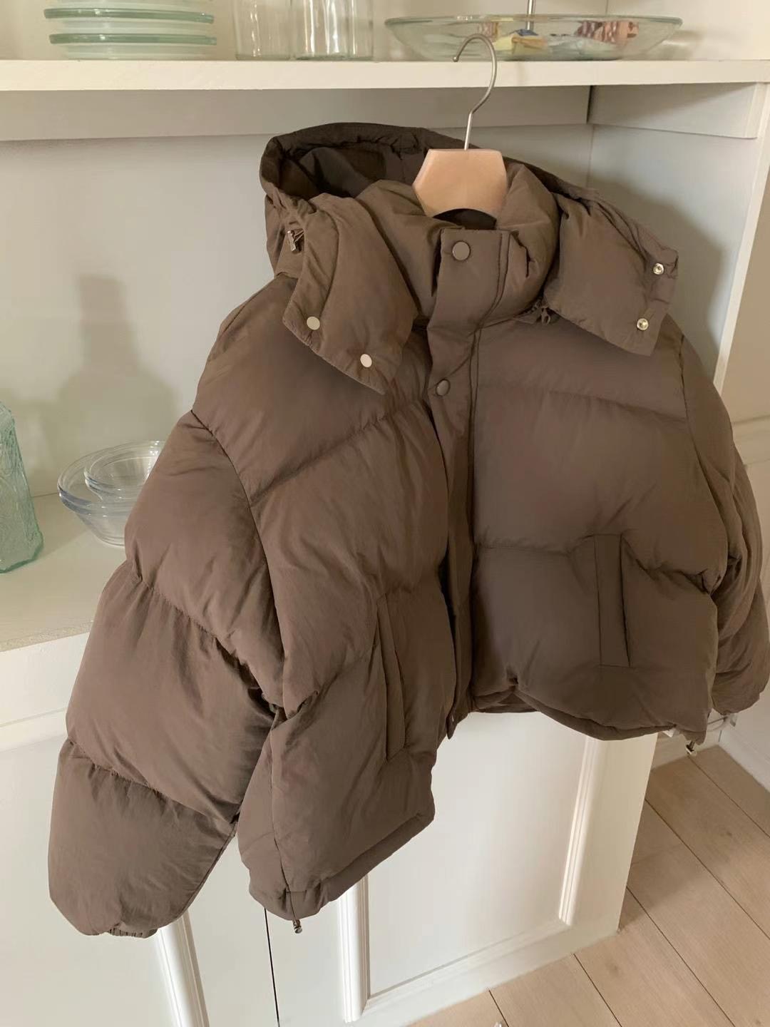ROOM.698韓國代購女士新品職業熱賣推薦24秋冬短款棉服可拆卸ROOM.698短款棉服