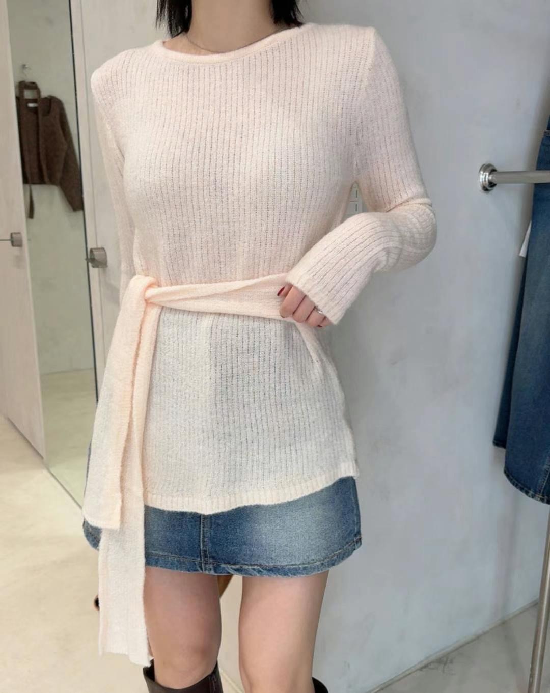 ROOM.698東大門代購女裝新品職業推薦人氣熱賣真品時尚針織衫ROOM.698針織衫圖色2