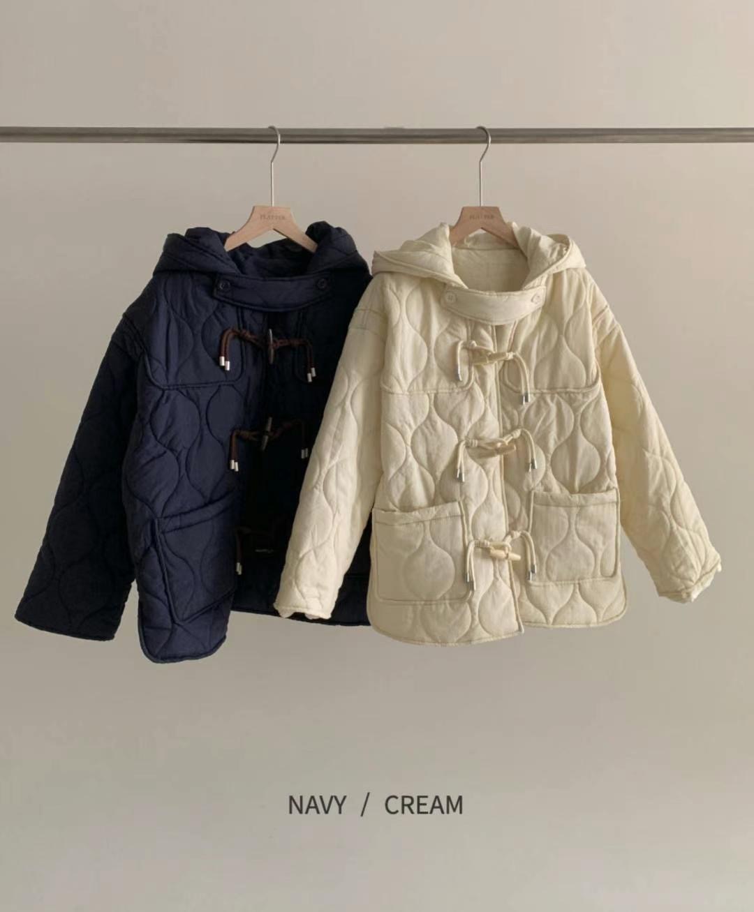 ROOM.698韓國直郵女士新品真品時尚休閑推薦職業24秋冬短款棉服ROOM.698短款棉服
