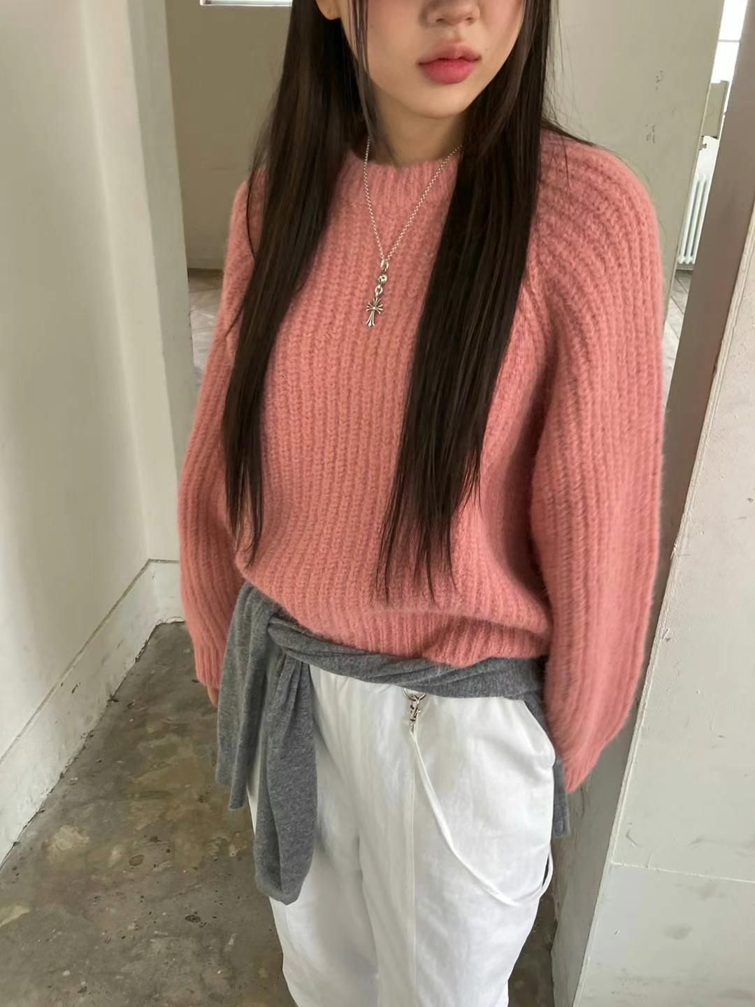 REGULAR韓國代購女士新款24秋冬休閑人氣時尚推薦熱賣毛衣羊毛REGULAR毛衣