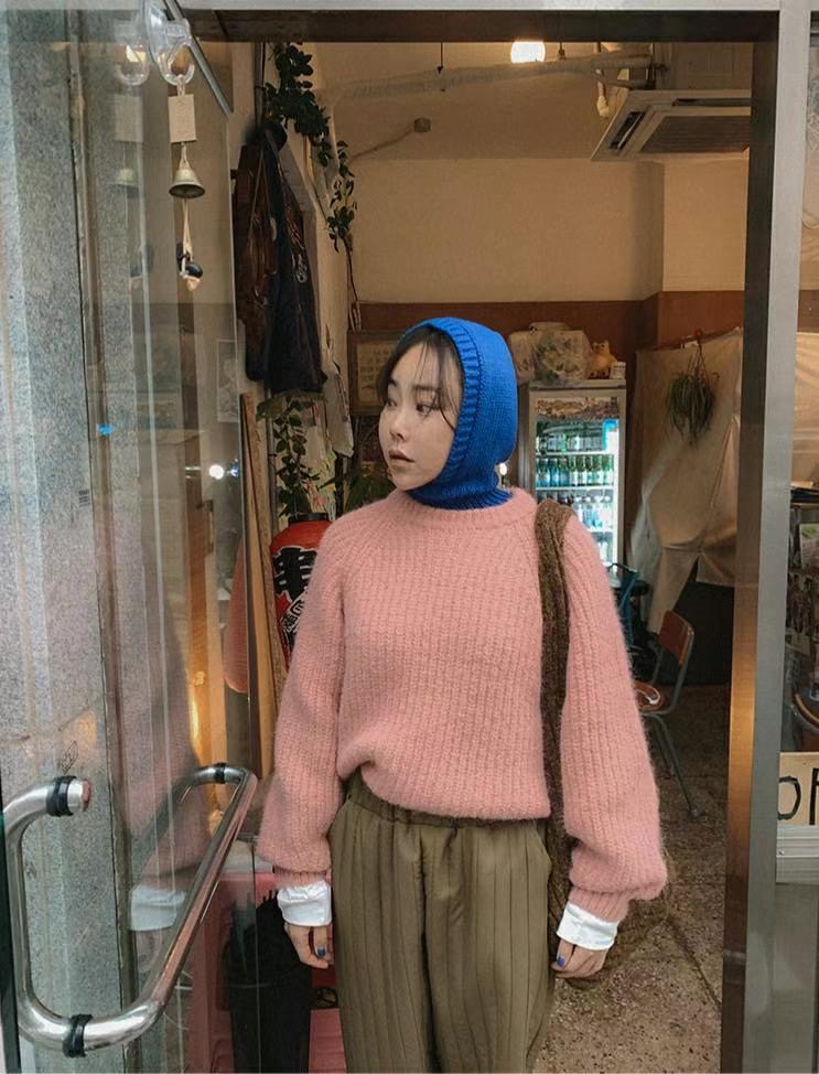 REGULAR韓國代購女士新款24秋冬休閑人氣時尚推薦熱賣毛衣羊毛REGULAR毛衣