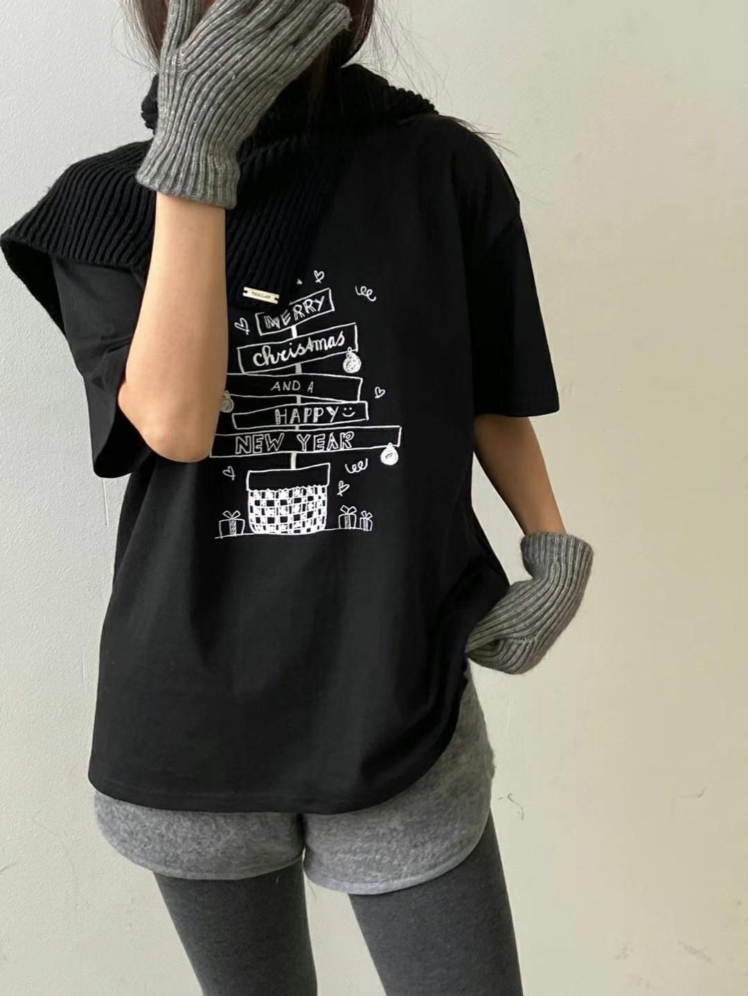 REGULAR韓國代購女士新款時尚真品熱賣24秋冬推薦休閑職業T恤REGULART恤