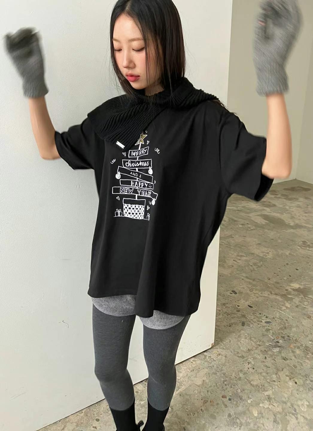 REGULAR韓國代購女士新款時尚真品熱賣24秋冬推薦休閑職業T恤REGULART恤圖色2