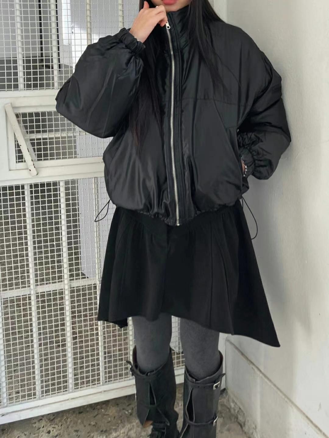REGULAR韓國直郵女裝新品真品職業休閑24秋冬人氣短款棉服填充REGULAR短款棉服