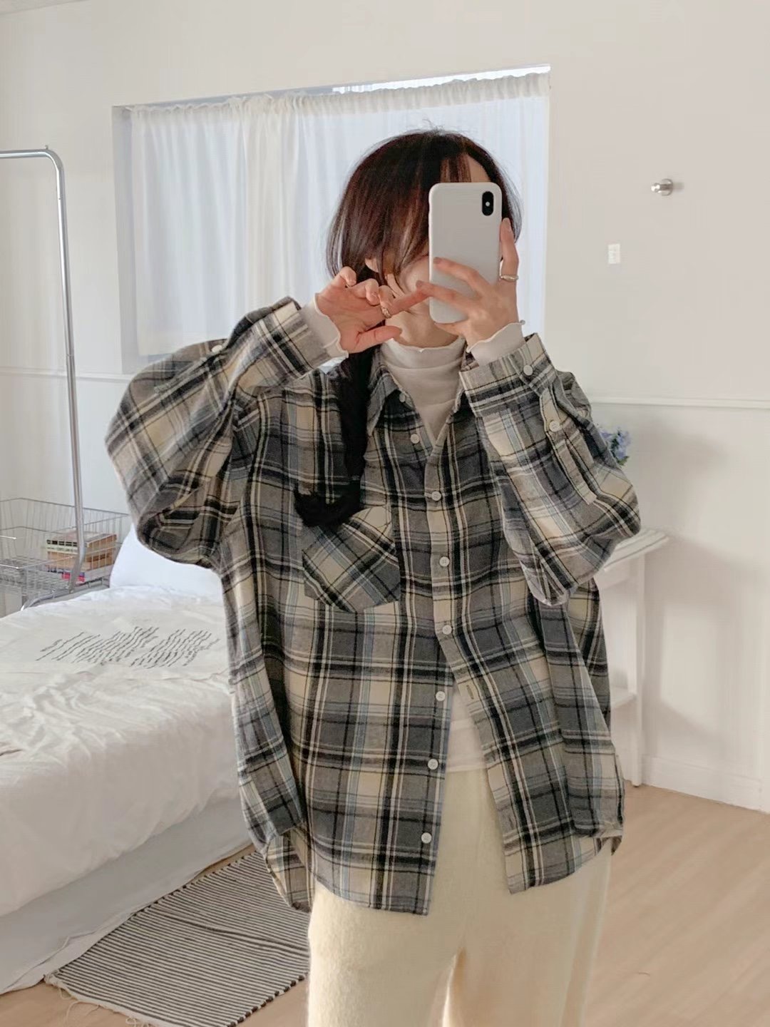 GENERATION韓國代購女裝新品人氣時尚休閑推薦真品襯衫蕾絲衫GENERATION襯衫/蕾絲衫