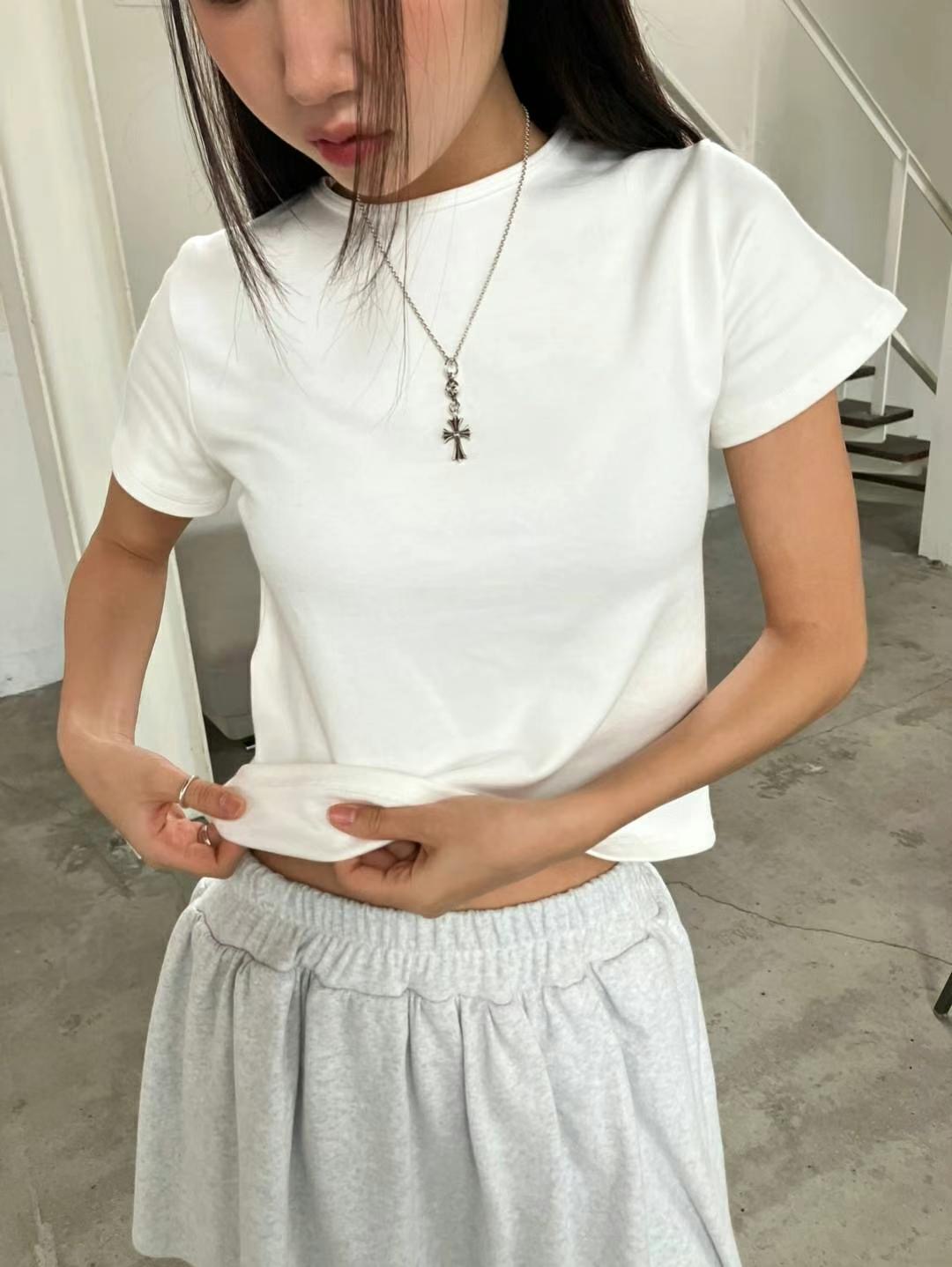 REGULAR韓國直郵女士新款職業真品人氣24秋冬推薦熱賣T恤拉絲REGULART恤