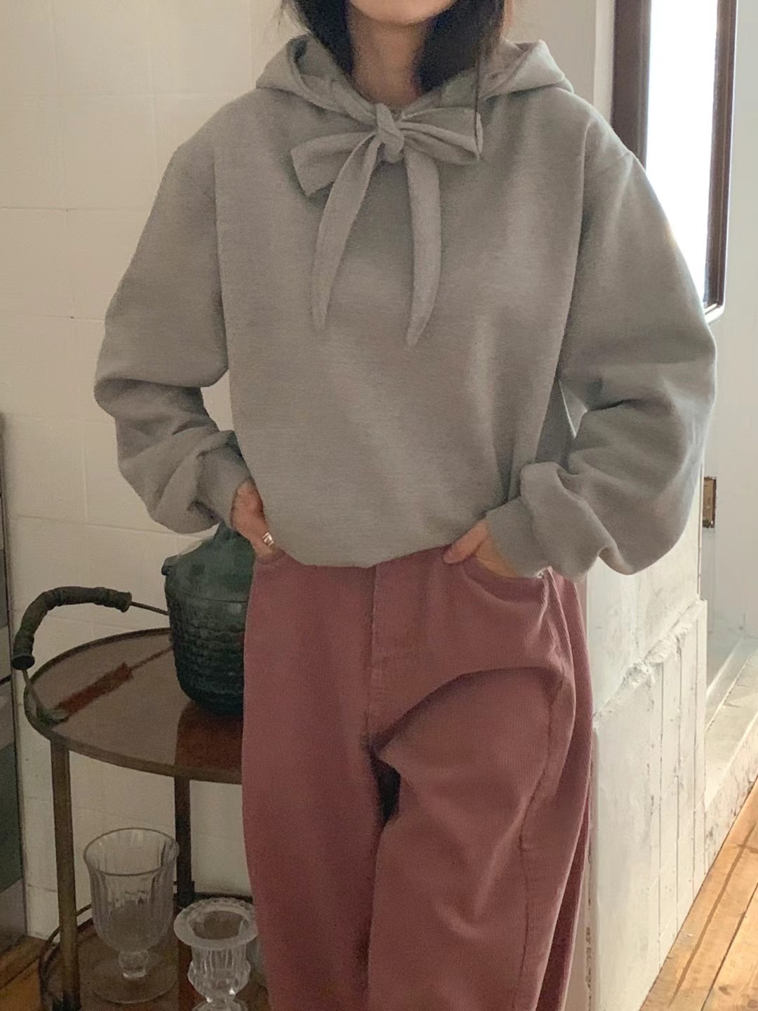 FORMAL東大門實拍女士新品推薦真品24秋冬職業時尚休閑衛衣FORMAL衛衣圖色1