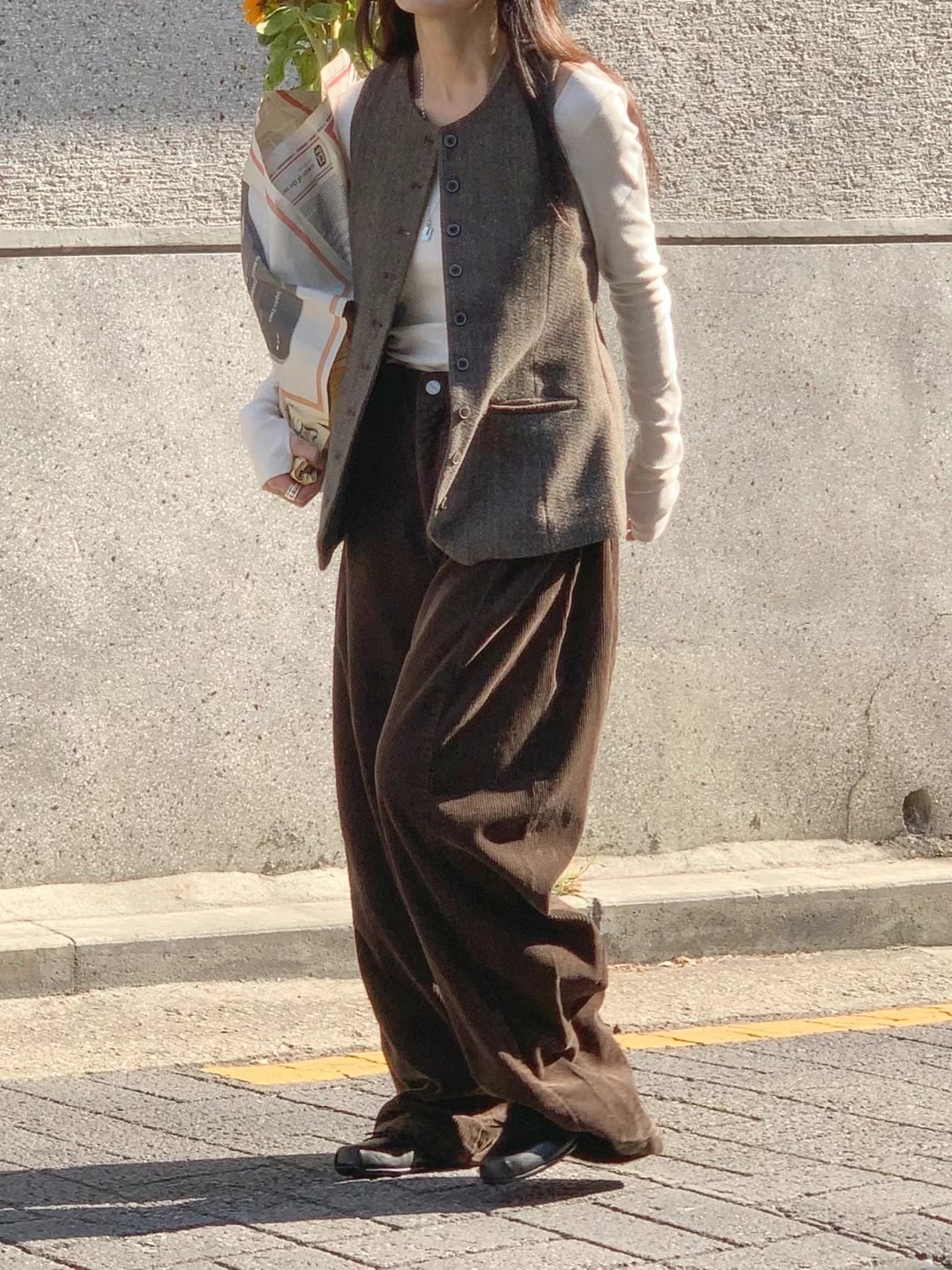 FORMAL韓國代購女士新款職業24秋冬人氣時尚真品休閑休閑褲FORMAL休閑褲