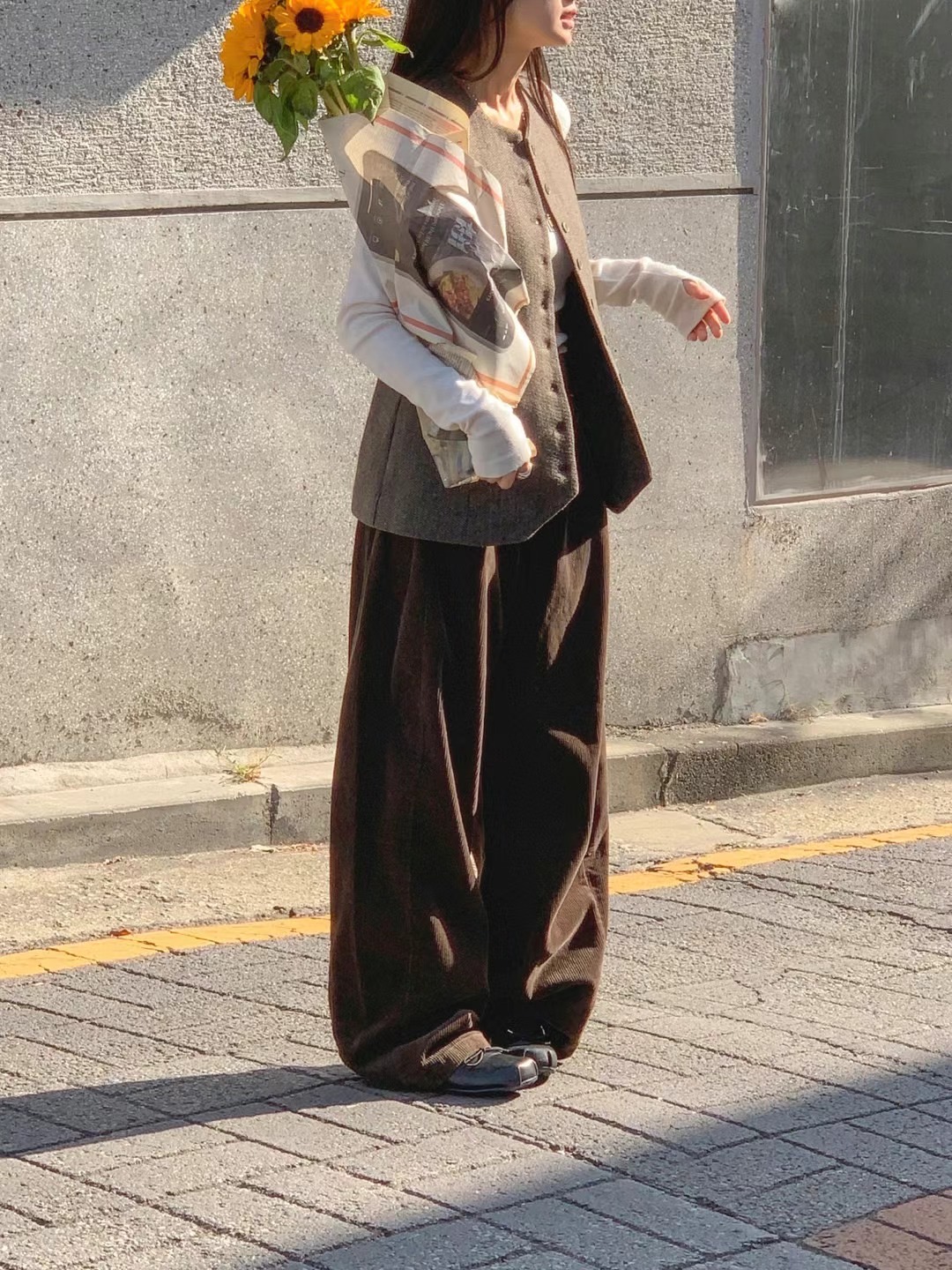 FORMAL韓國代購女士新款職業24秋冬人氣時尚真品休閑休閑褲FORMAL休閑褲圖色4