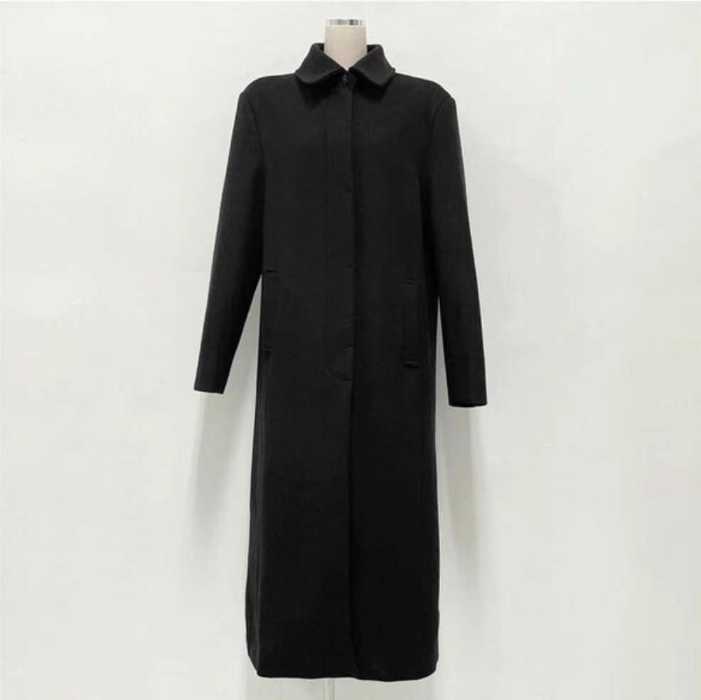 9nine韓國直郵東大門實拍女裝新品時尚真品人氣推薦中長款大衣9nine中長款大衣圖色2