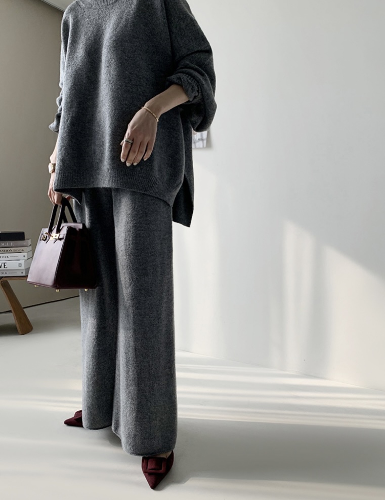 I BLLE韓國直郵女裝新品推薦真品熱賣時尚人氣24秋冬休閑褲I BLLE休閑褲