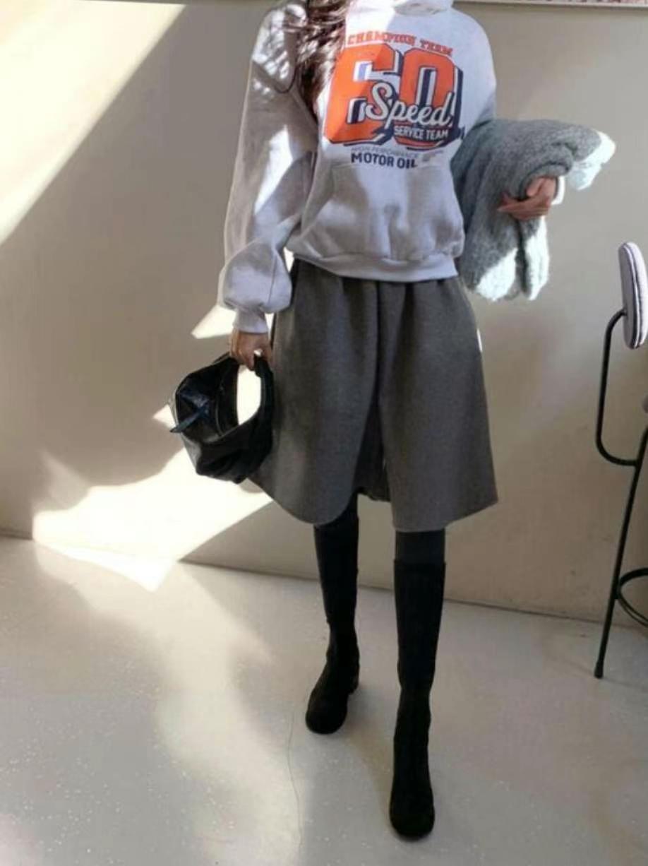 COMES-컴즈-OT東大門實拍女裝新款24秋冬時尚熱賣真品短褲COMES-ot短褲