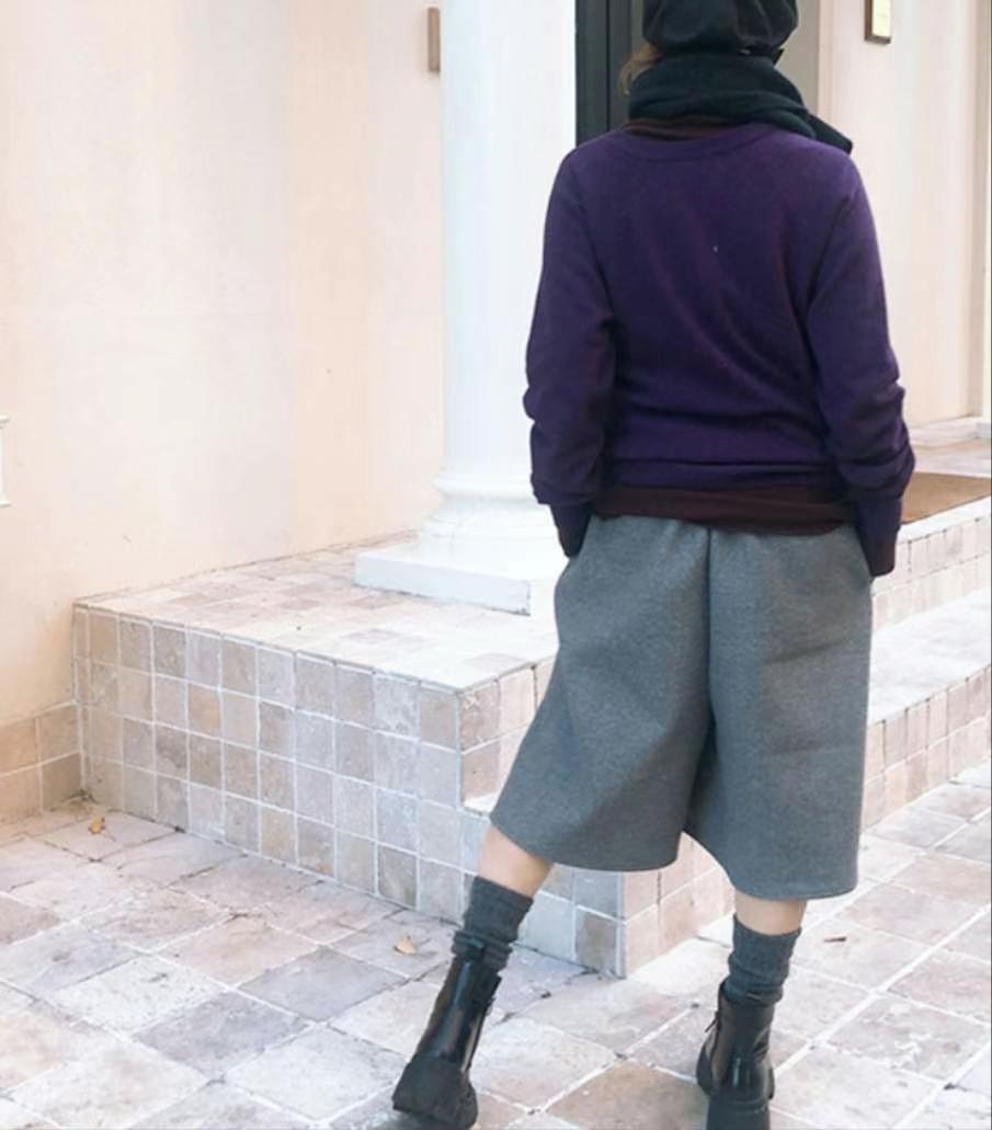 COMES-컴즈-OT東大門實拍女裝新款24秋冬時尚熱賣真品短褲COMES-ot短褲