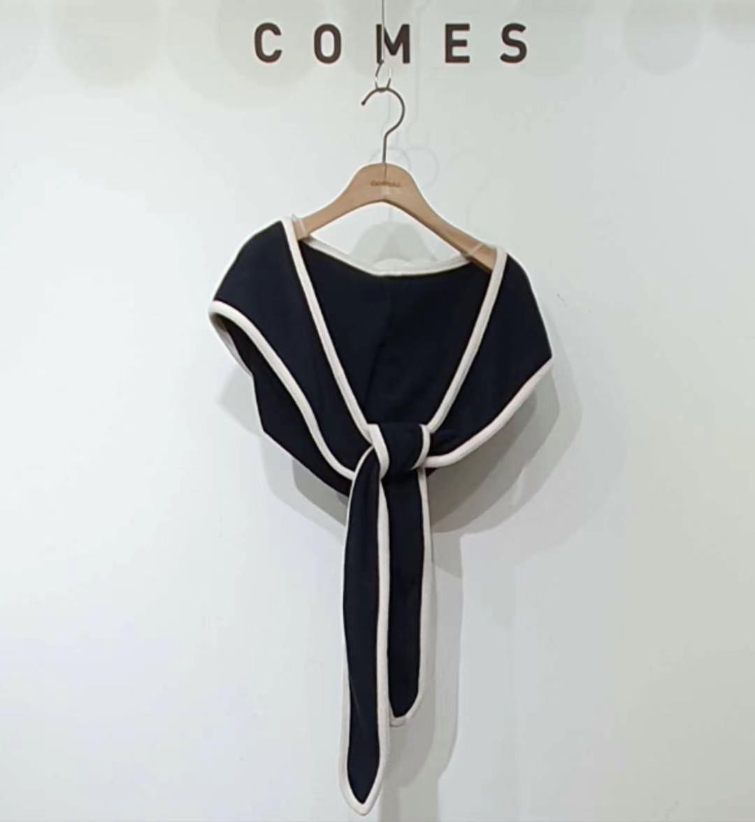 COMES-컴즈-OT東大門直郵女裝新品真品推薦24秋冬圍巾披肩COMES-ot圍巾/披肩