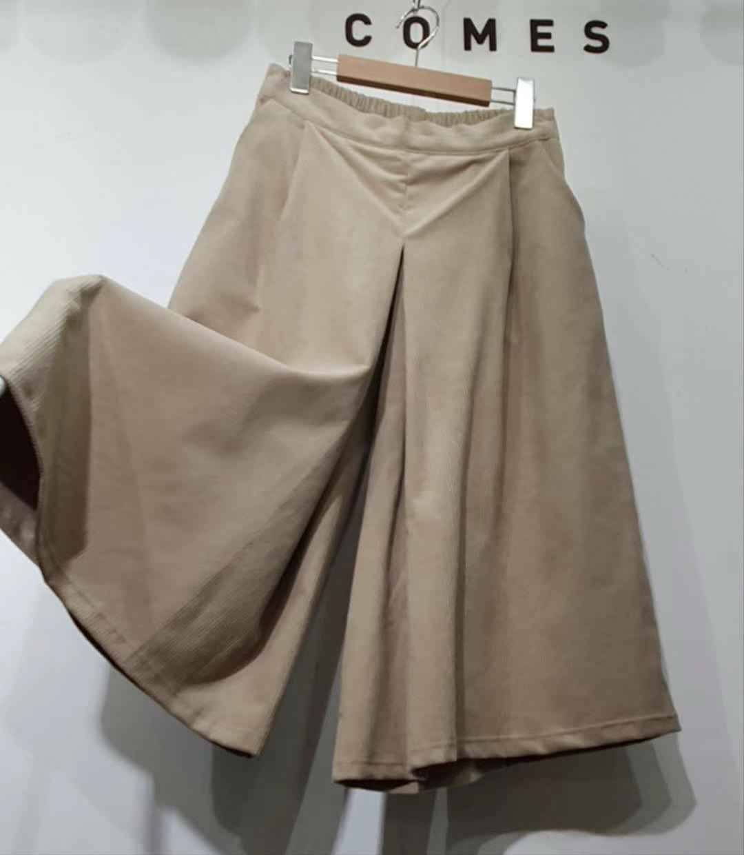 COMES-컴즈-OT東大門代購女裝新款推薦24秋冬休閑真品休閑褲COMES-ot休閑褲