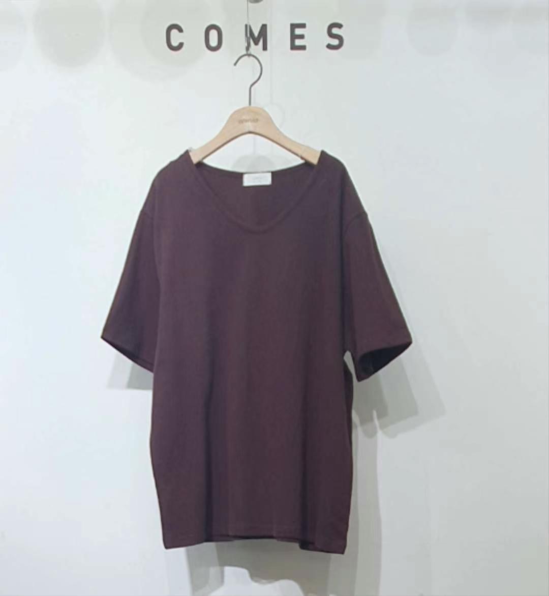 COMES-컴즈-OT東大門直郵女裝新款熱賣推薦24秋冬職業T恤COMES-otT恤圖色3
