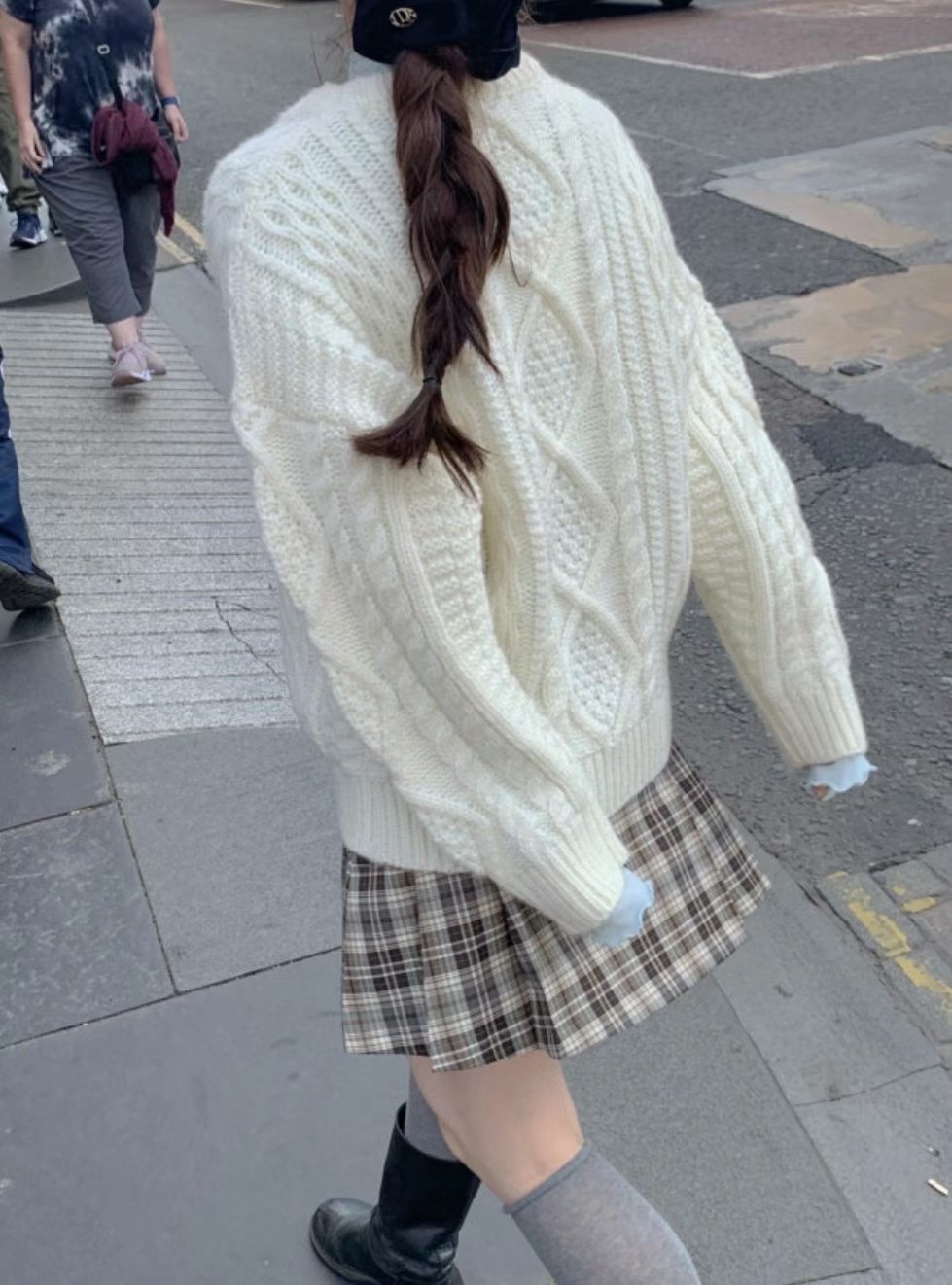 RATEL韓國直郵東大門代購女裝新款熱賣推薦職業24秋冬時尚毛衣RATEL毛衣