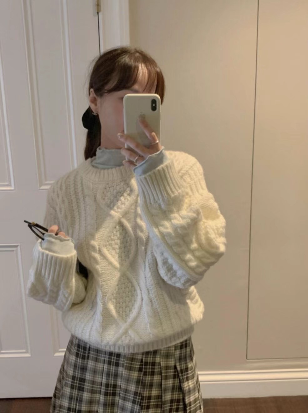 RATEL韓國直郵東大門代購女裝新款熱賣推薦職業24秋冬時尚毛衣RATEL毛衣