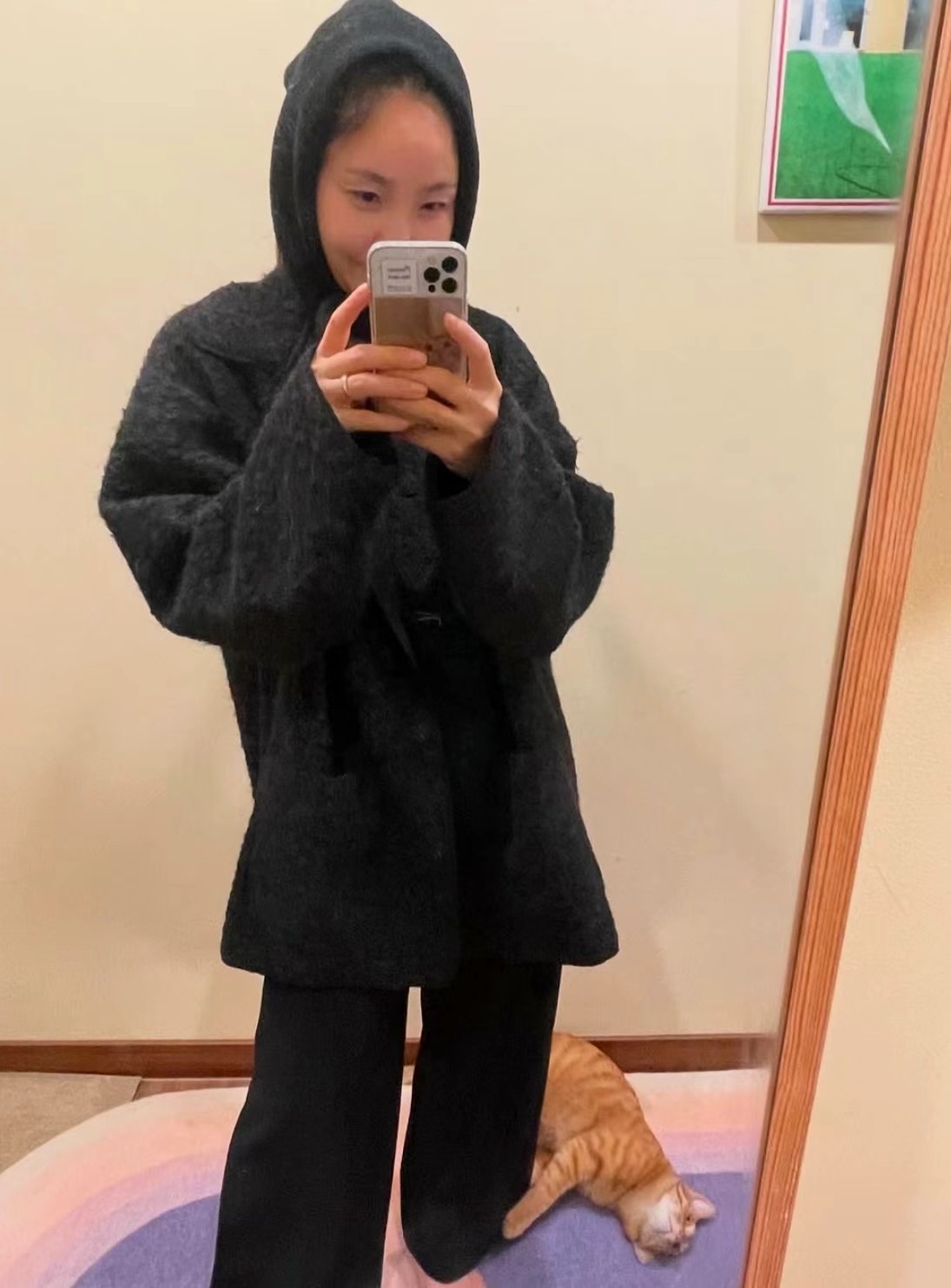 MARYKIM韓國直郵東大門實拍女裝新款推薦時尚24秋冬夾克皮草MARYKIM夾克