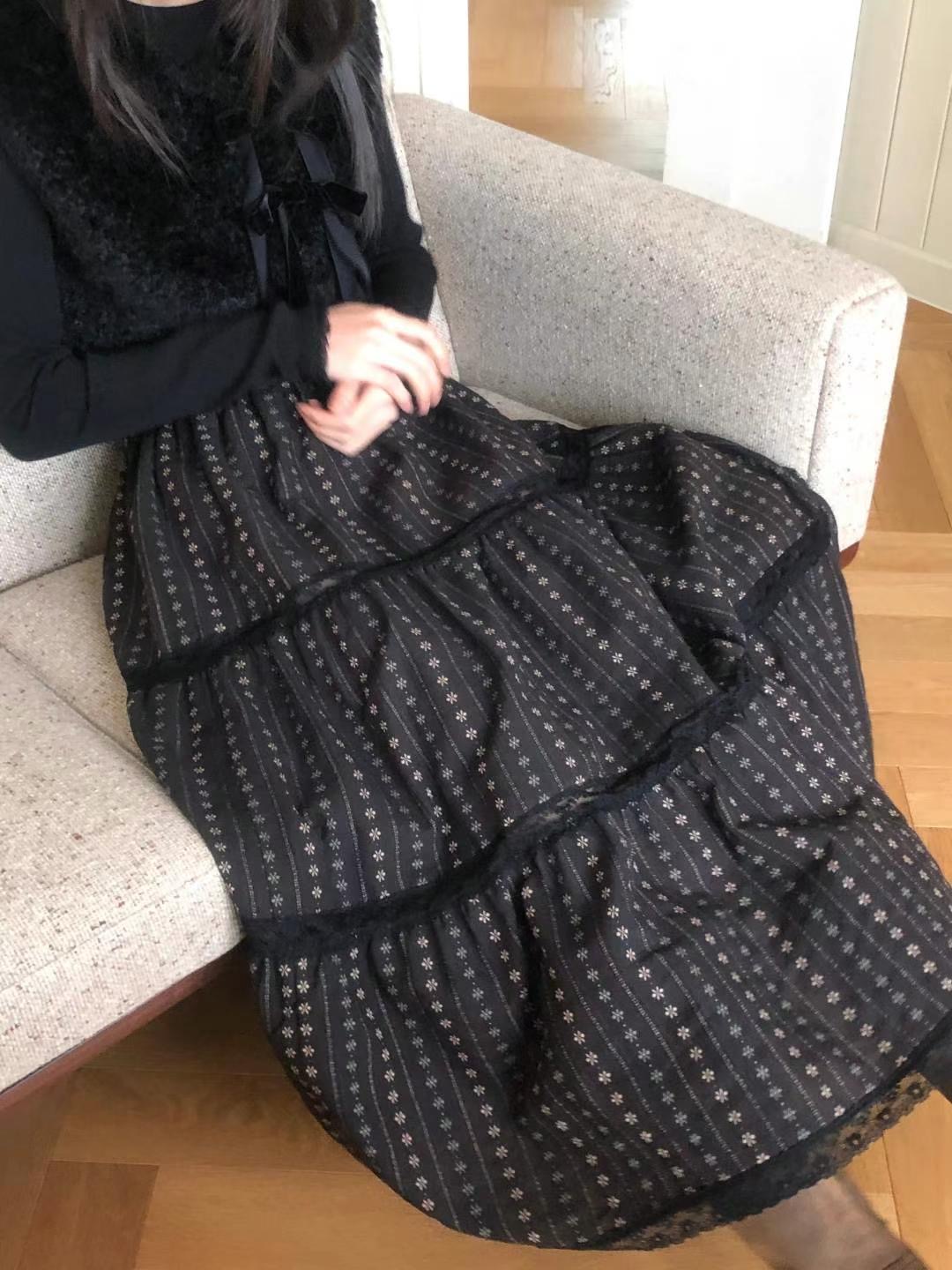 EXCUSE韓國直郵東大門代購女裝新款人氣推薦休閑職業時尚長裙EXCUSE長裙