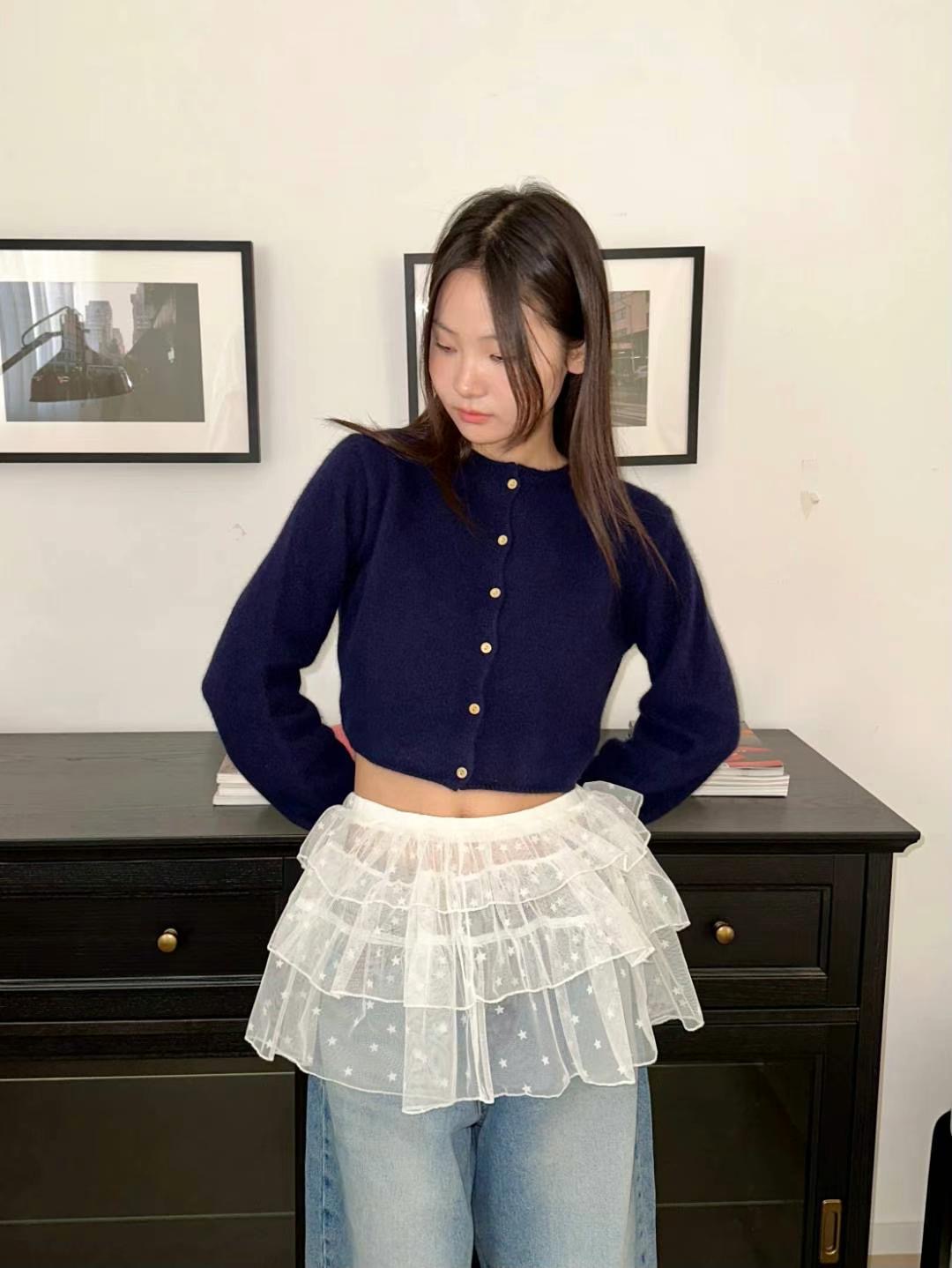 EXCUSE韓國直郵東大門實拍女裝新品人氣24秋冬推薦時尚短裙EXCUSE短裙