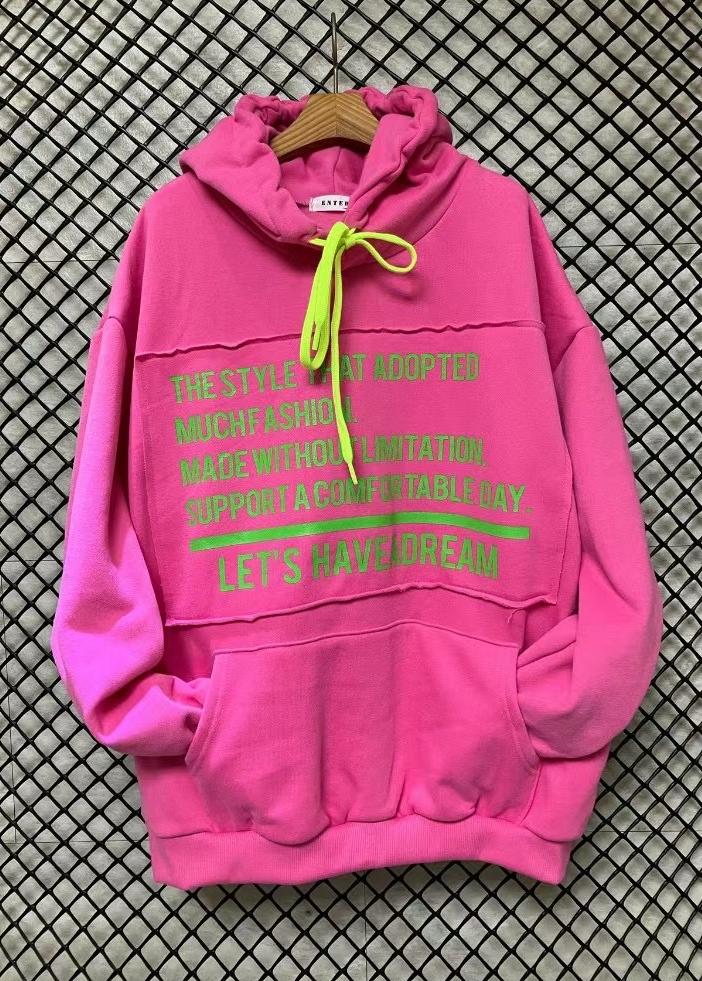 ENTER韓國直郵女裝新款休閑推薦職業24秋冬衛衣加絨拉絨復古ENTER衛衣圖色2