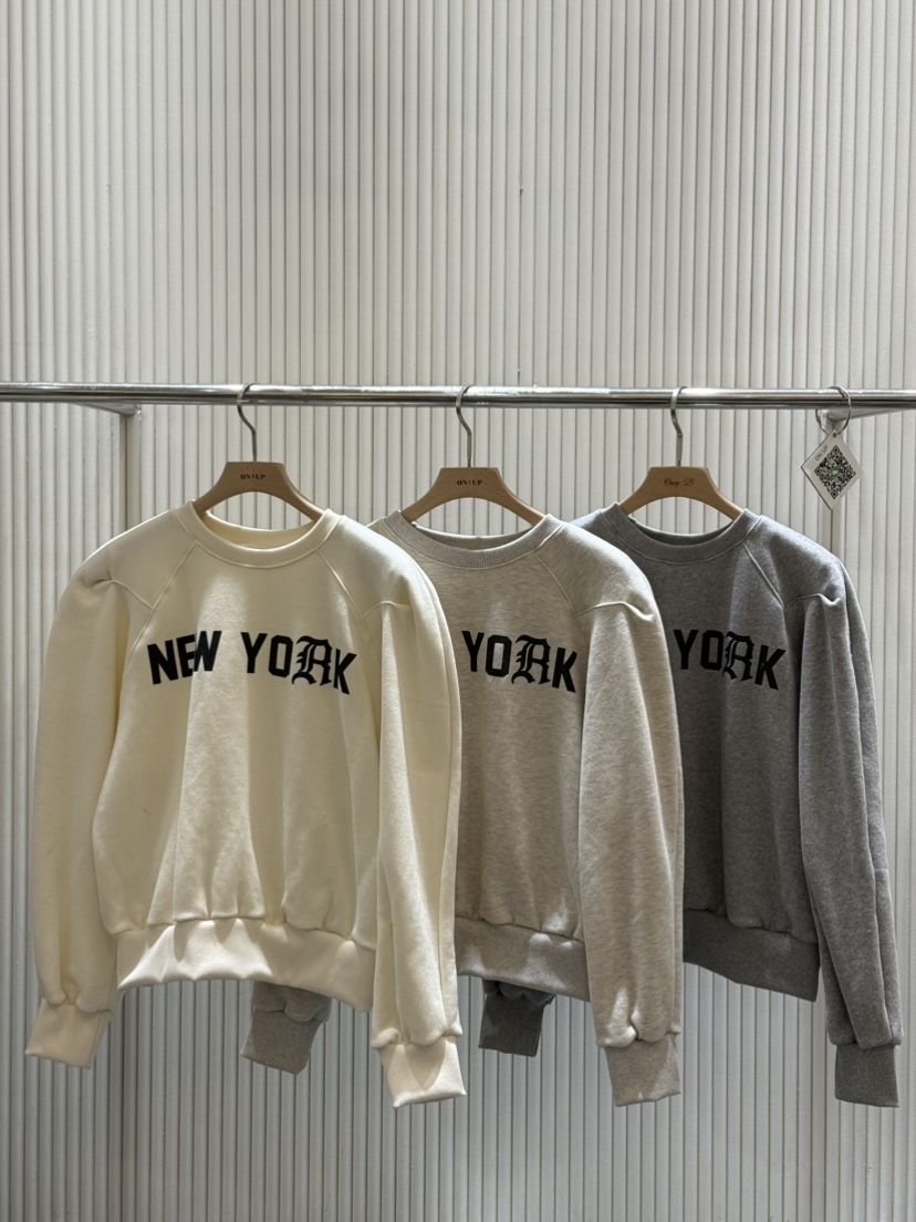 ON:UP直郵韓國代購女裝新款職業真品熱賣推薦人氣休閑衛衣絨MURMUR衛衣