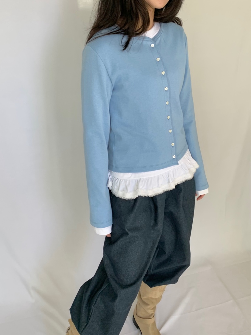 BEFORE SUNRISE韓國直郵東大門實拍女裝新款推薦真品長袖T恤BEFORE SUNRISE長袖T恤
