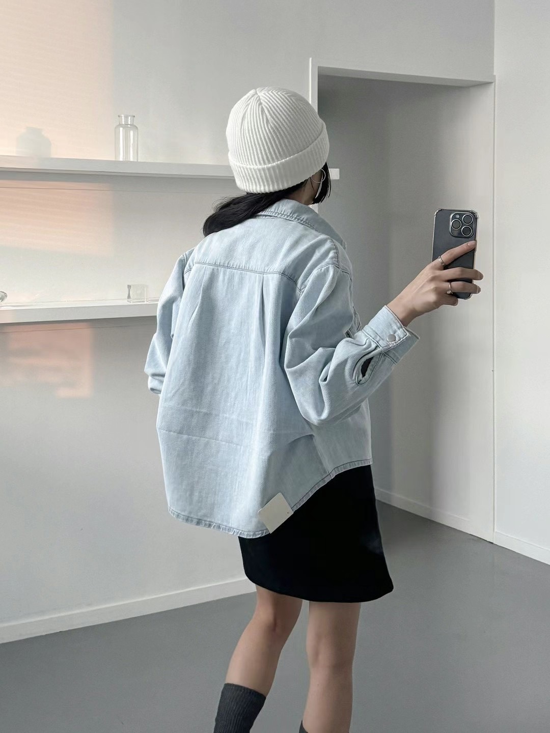BLUE GIRL直郵韓國代購女裝新品24秋冬真品時尚推薦職業夾克BLUE GIRL夾克