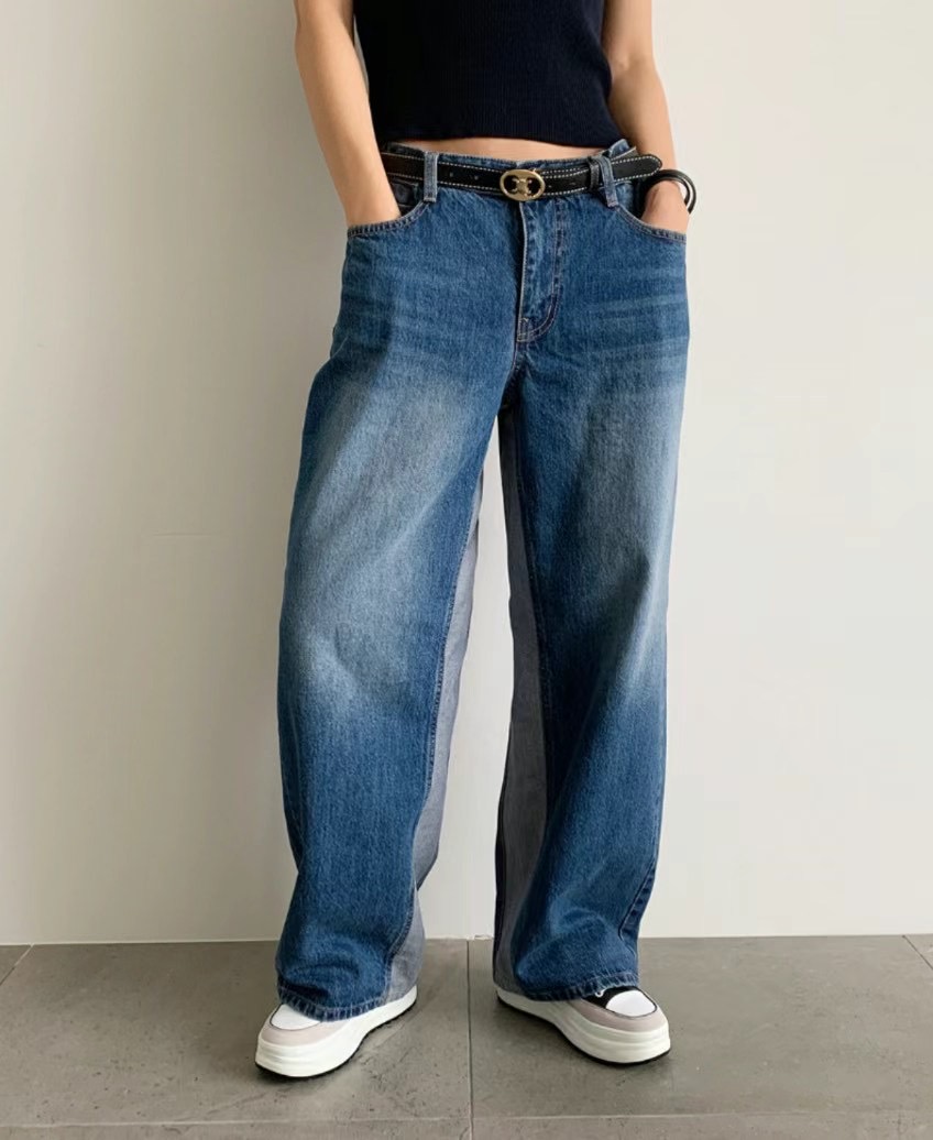 BLUE GIRL韓國直郵女裝新款推薦時尚熱賣人氣真品職業牛仔褲BLUE GIRL牛仔褲