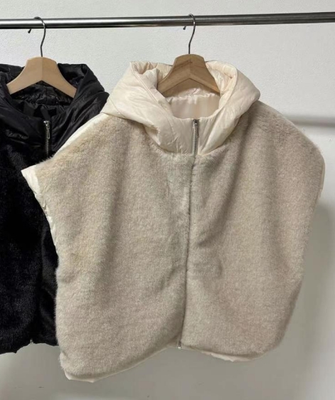 MINK DESIGN韓國直郵東大門實拍女裝新品推薦休閑馬甲水貂MINK DESIGN馬甲圖色2